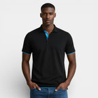 Short Sleeve Polo Shirt Pullover Regular Fit for Men