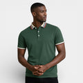 Short Sleeve Button-Up Polo Shirt Regular Fit for Men