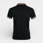 Short Sleeve Button-Up Polo Shirt Regular Fit for Men