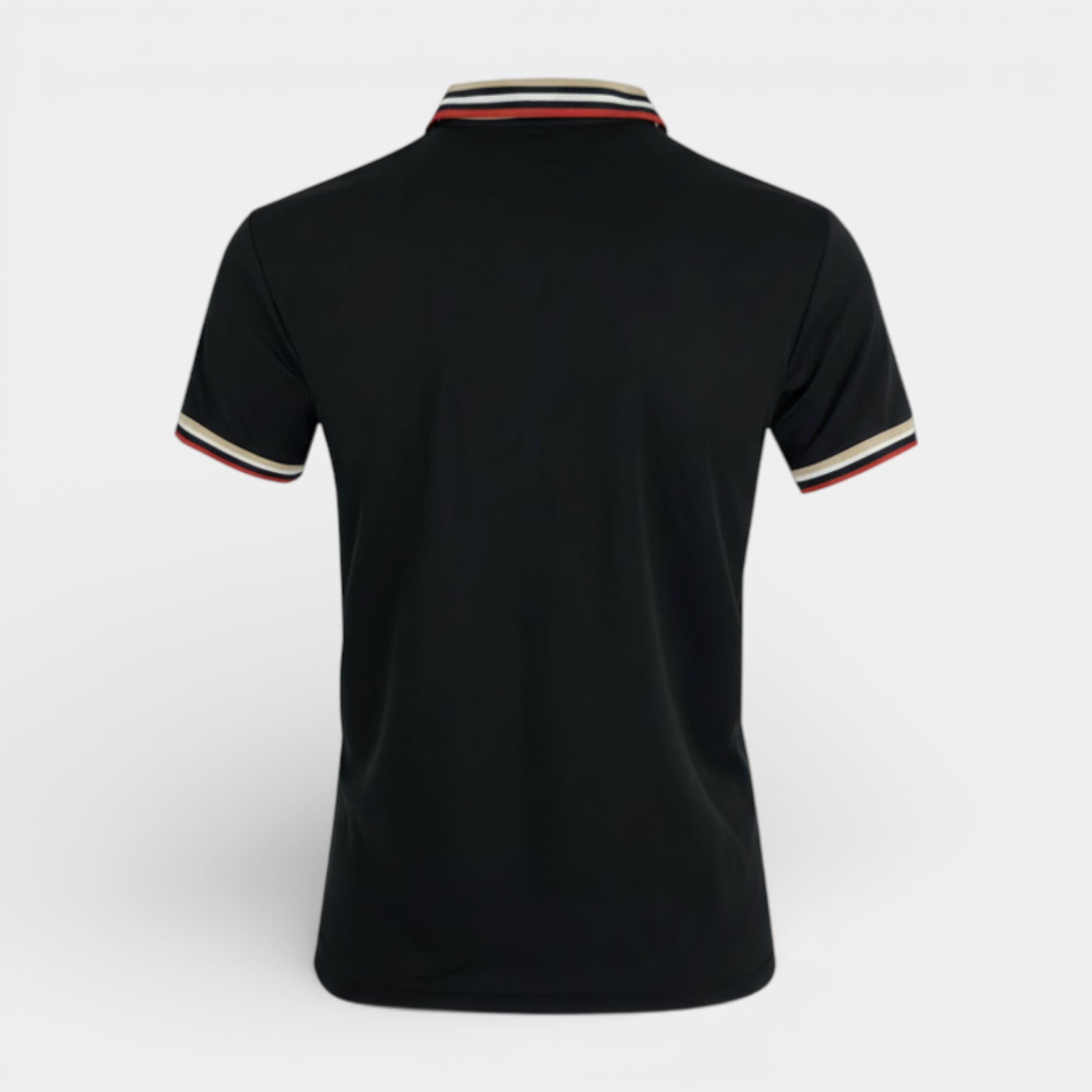 Short Sleeve Button-Up Polo Shirt Regular Fit for Men