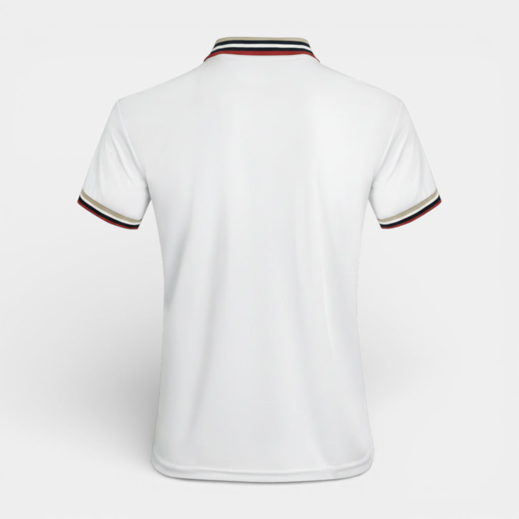 Short Sleeve Button-Up Polo Shirt Regular Fit for Men