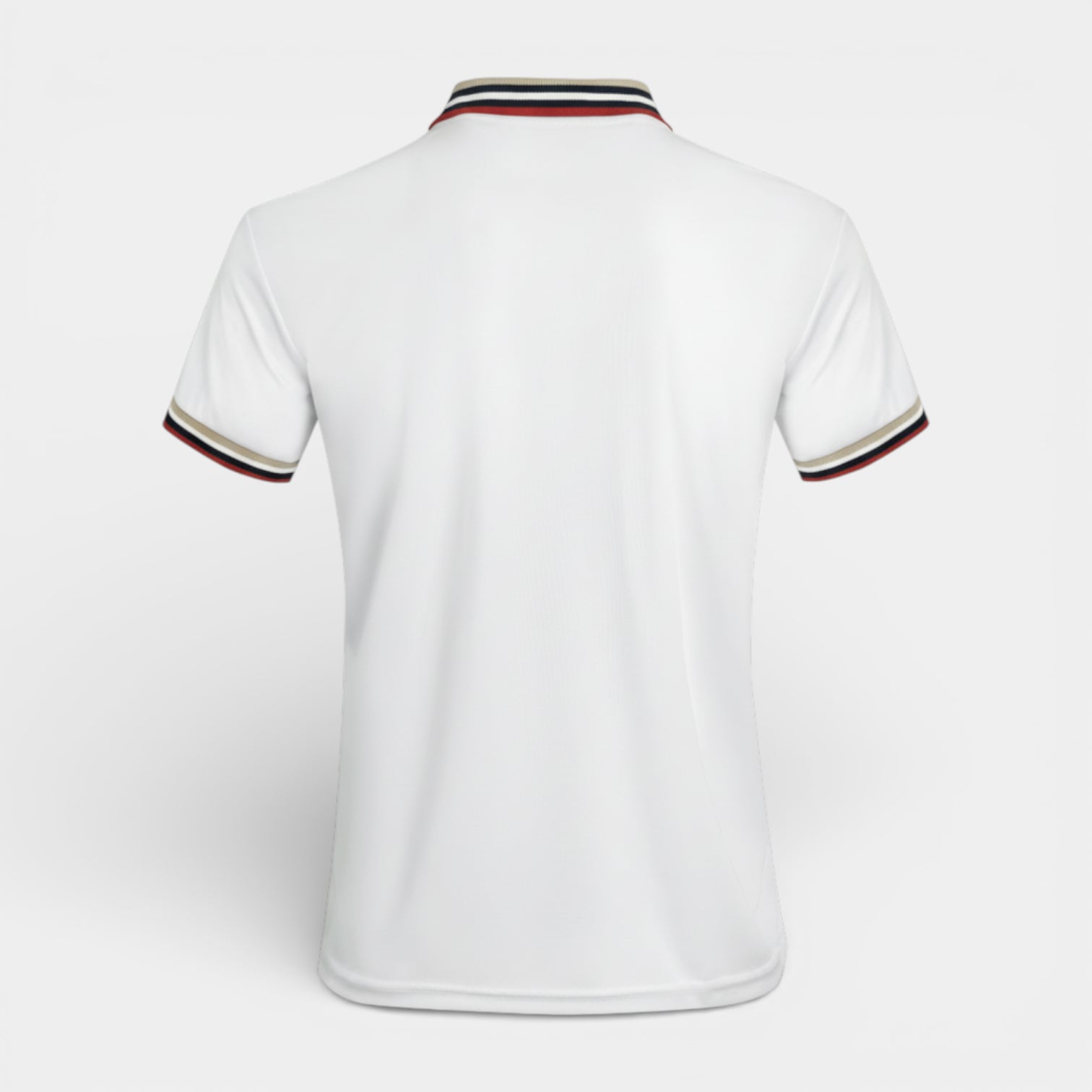 Short Sleeve Button-Up Polo Shirt Regular Fit for Men