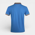 Short Sleeve Button-Up Polo Shirt Regular Fit for Men