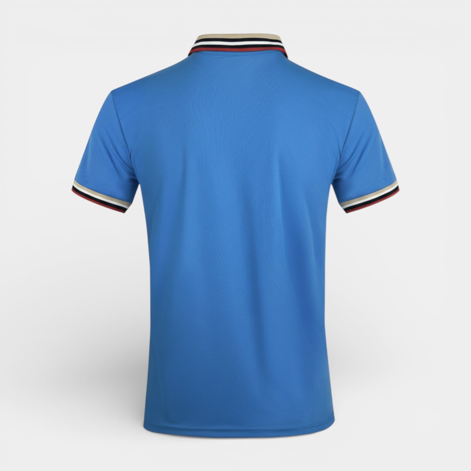 Short Sleeve Button-Up Polo Shirt Regular Fit for Men