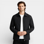Zip-Up Polo Collar Jacket Regular Fit for Men