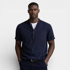 Henley Shirt Short Sleeve Regular Fit for Men