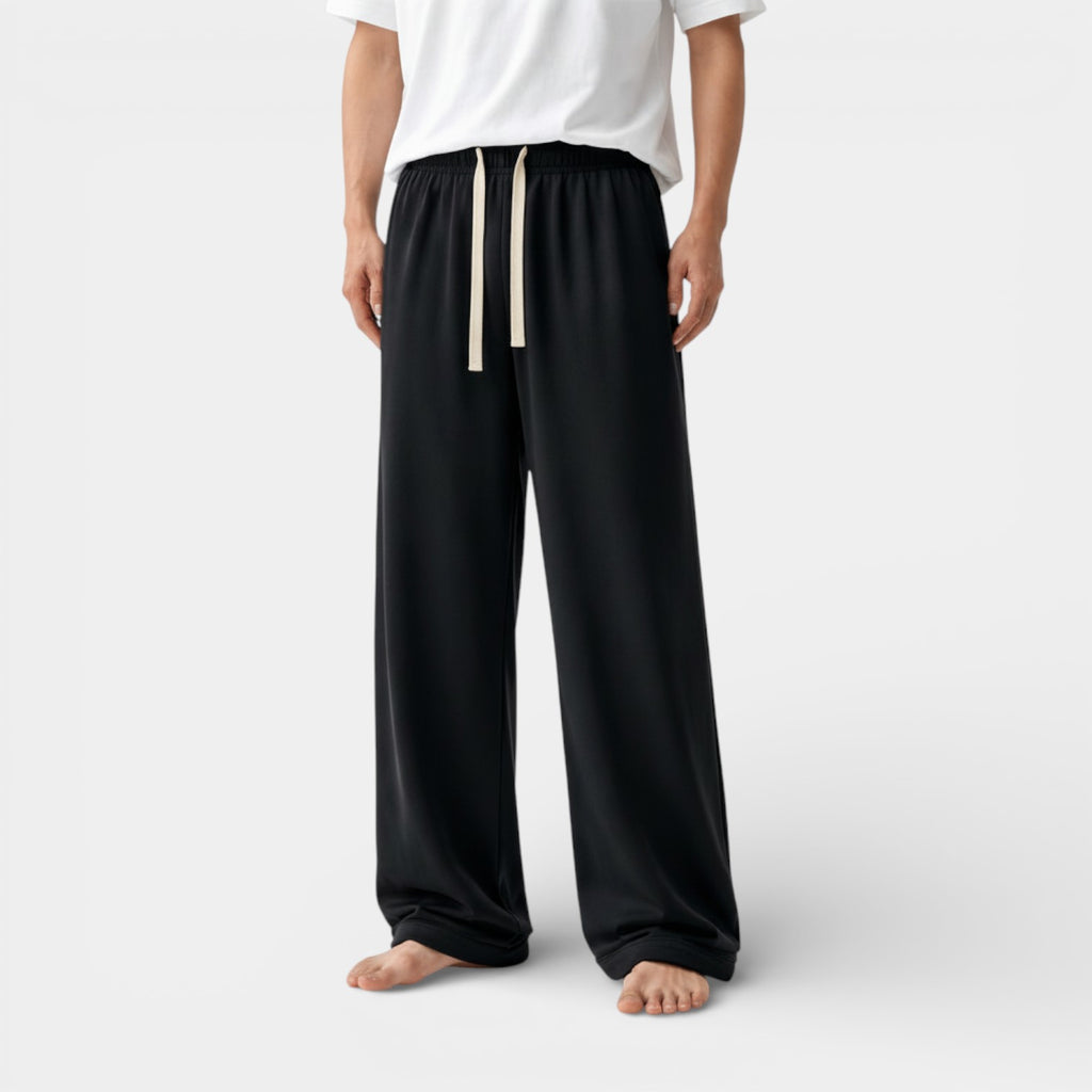 Knit Drawstring Joggers Relaxed Fit for Men