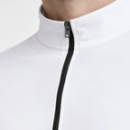 Quarter-Zip Pullover Stand Collar Long Sleeve for Men