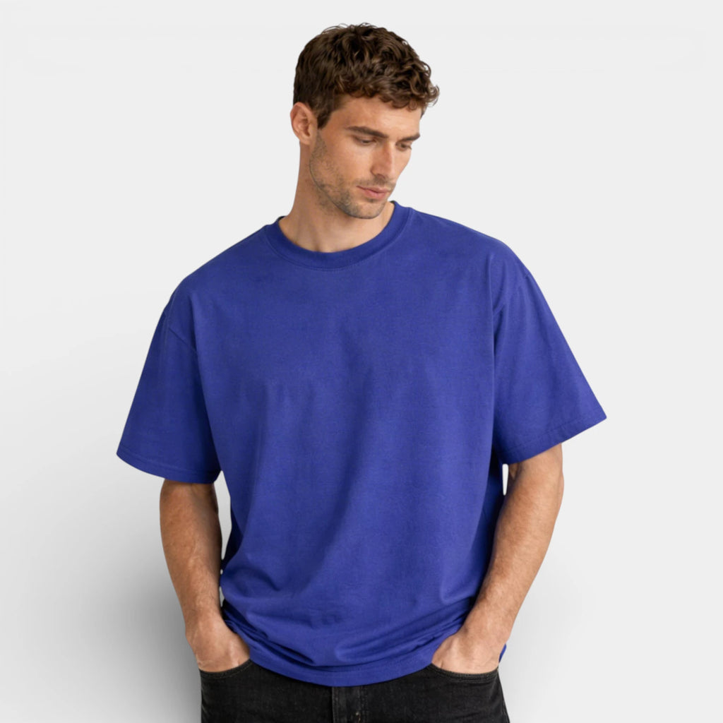 Crew Neck Short Sleeve T-Shirt Regular Fit for Men