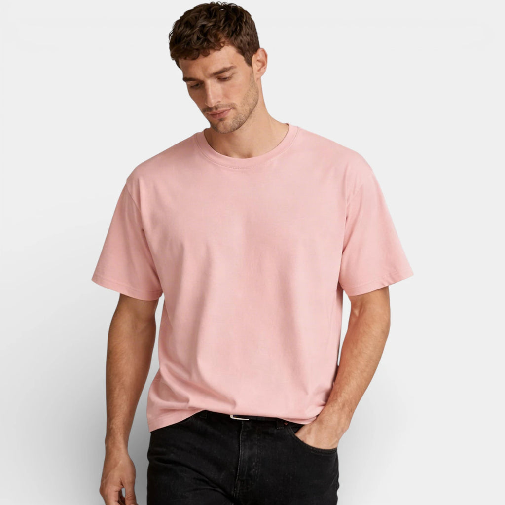 Crew Neck Short Sleeve T-Shirt Regular Fit for Men