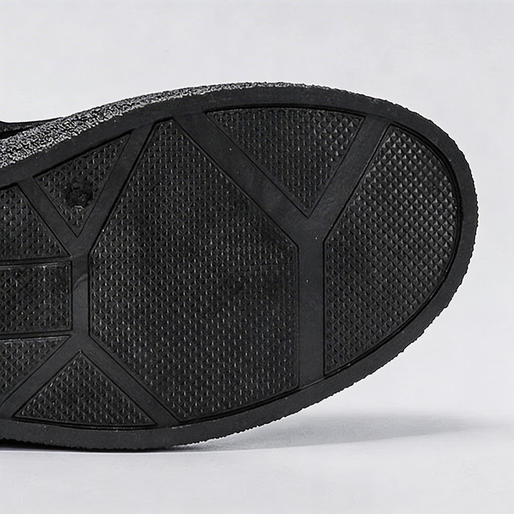 Penny Loafer Slip-On Shoes Round Toe Thick Sole for Men