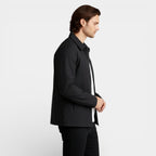 Zip-Up Polo Collar Jacket Regular Fit for Men