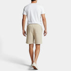 Corduroy Drawstring Shorts Elastic Waist Relaxed Fit for Men