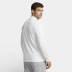 Mock Neck Long Sleeve Pullover Slim Fit for Men