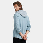 Hooded Knit Sweater Button-Front Regular Fit for Men