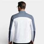 Quarter-Zip Pullover Stand Collar Regular Fit for Men