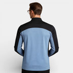 Quarter-Zip Pullover Stand Collar Regular Fit for Men