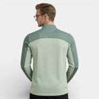 Quarter-Zip Pullover Stand Collar Regular Fit for Men