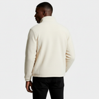 Fleece Full-Zip Jacket Stand Collar Regular Fit for Men
