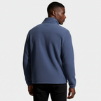 Fleece Full-Zip Jacket Stand Collar Regular Fit for Men