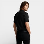 Short Sleeve Button-Up Textured Shirt Regular Fit for Men