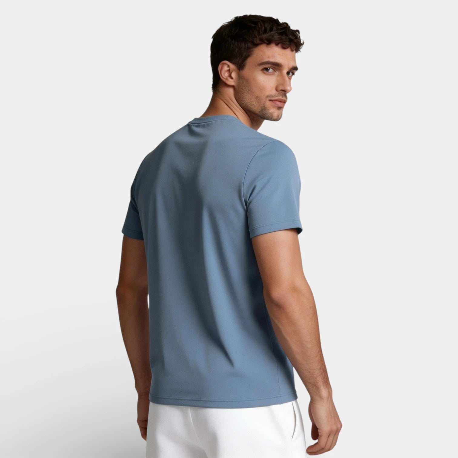 Crew Neck Running T-Shirt Short Sleeve for Men
