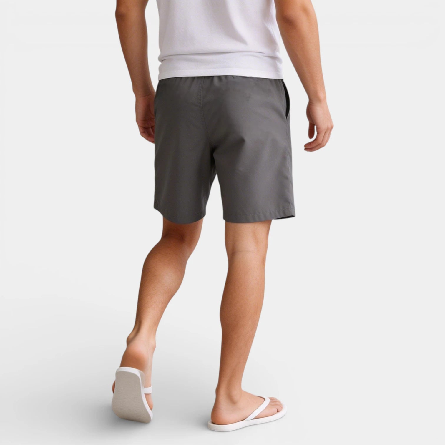 Drawstring Waist Shorts Regular Fit for Men