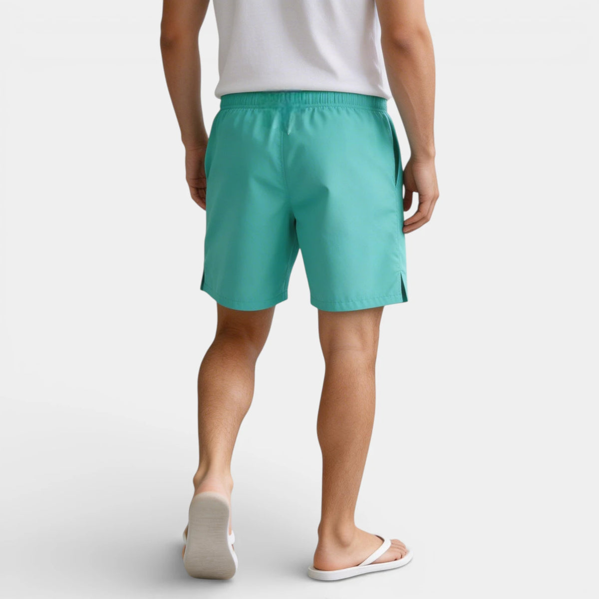 Drawstring Waist Shorts Regular Fit for Men