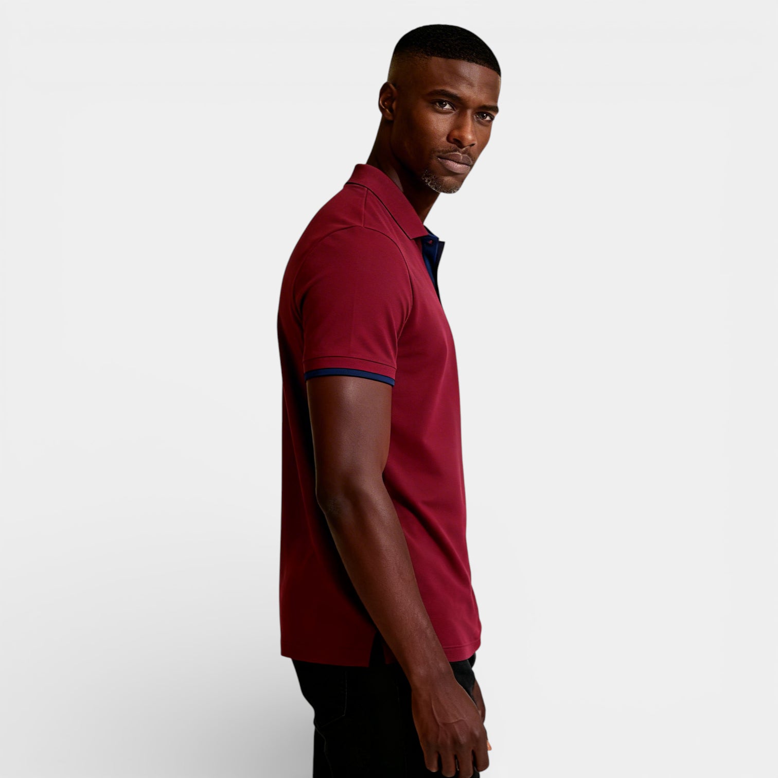 Short Sleeve Polo Shirt Pullover Regular Fit for Men