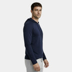 Slim Fit Gym Pullover Hoodie Long Sleeve for Men