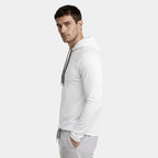 Slim Fit Gym Pullover Hoodie Long Sleeve for Men