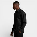 Slim Fit Long Sleeve Button-Up Shirt for Men