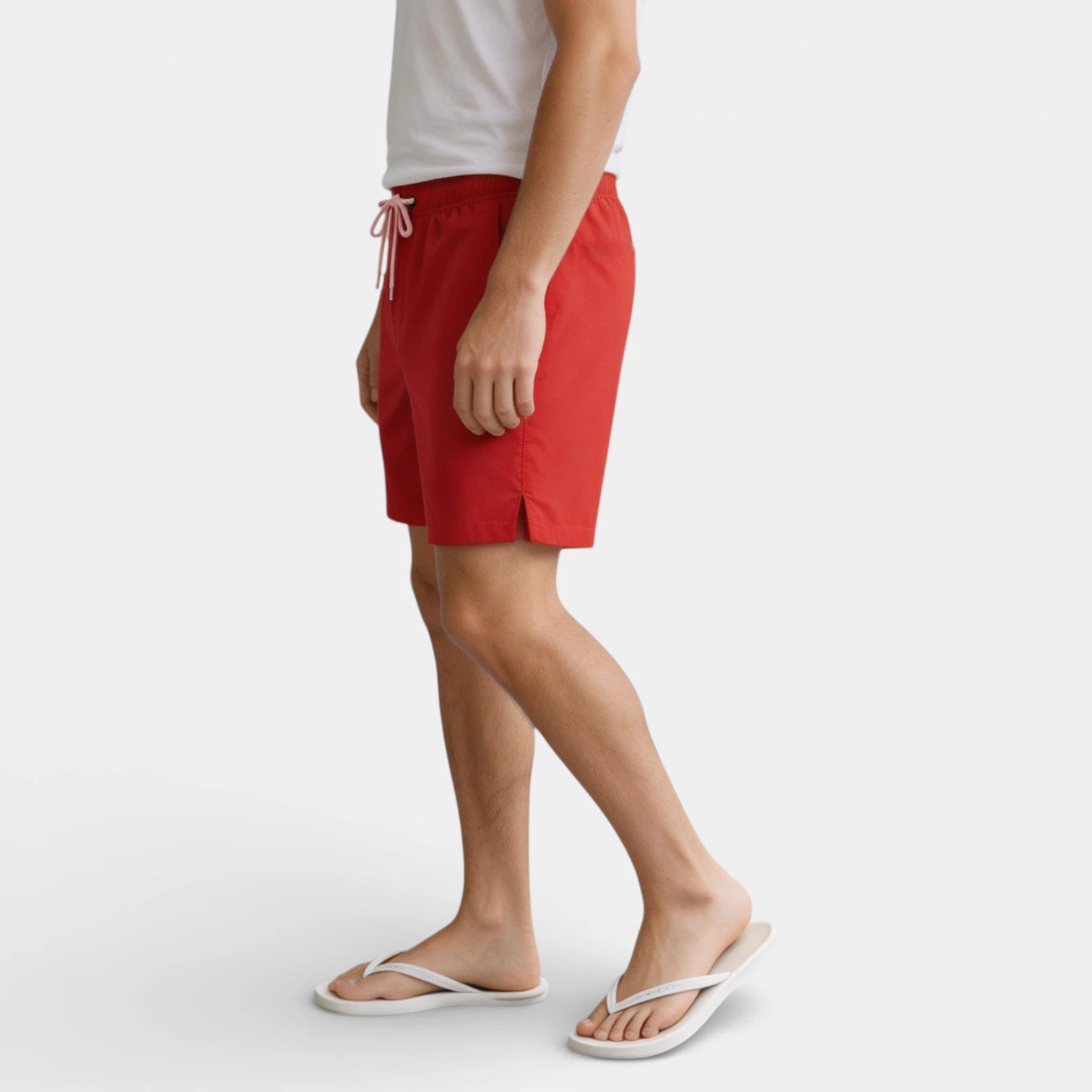 Drawstring Waist Shorts Regular Fit for Men