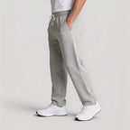 Straight Leg Drawstring Lounge Pants Relaxed Fit for Men