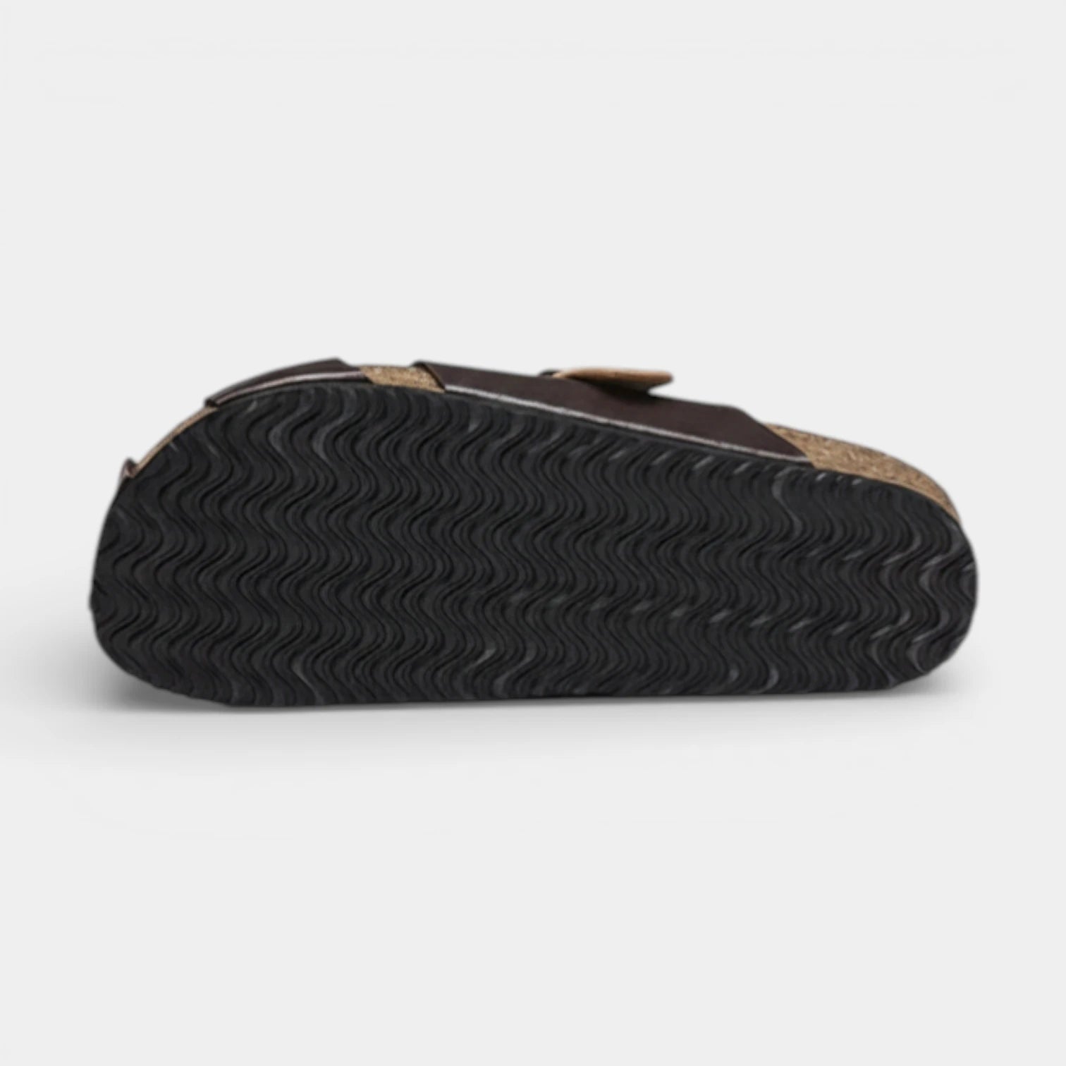 Open Toe Slide Sandals Buckle Strap for Men