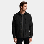 Utility Shirt Jacket Multi-Pocket Regular Fit for Men