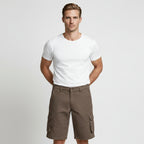 Cargo Shorts Straight Fit Multi-Pocket Utility for Men