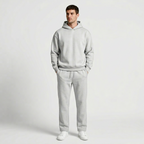 Hooded Sweater Matching Set Regular Fit for Men