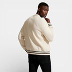 V-Neck Button-Up Knit Cardigan Regular Fit for Men