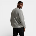 V-Neck Button-Up Knit Cardigan Regular Fit for Men