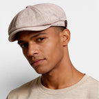 Textured Newsboy Cap Rounded Fit for Men