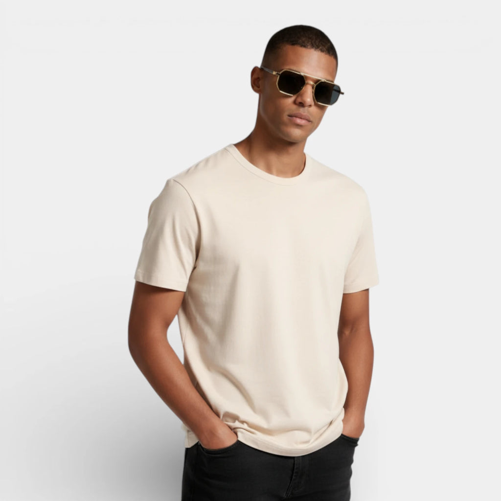 Geometric Metal Frame Sunglasses Double Bridge for Men