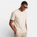 Geometric Metal Frame Sunglasses Double Bridge for Men