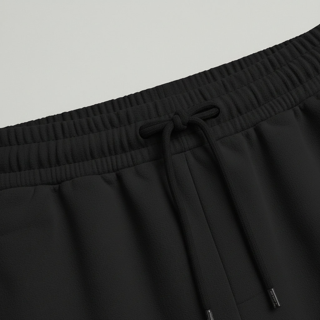 Short Sleeve Crew Neck Tee and Shorts Lounge Set for Men
