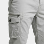 Cargo Jogger Pants Drawstring Tapered Fit for Men