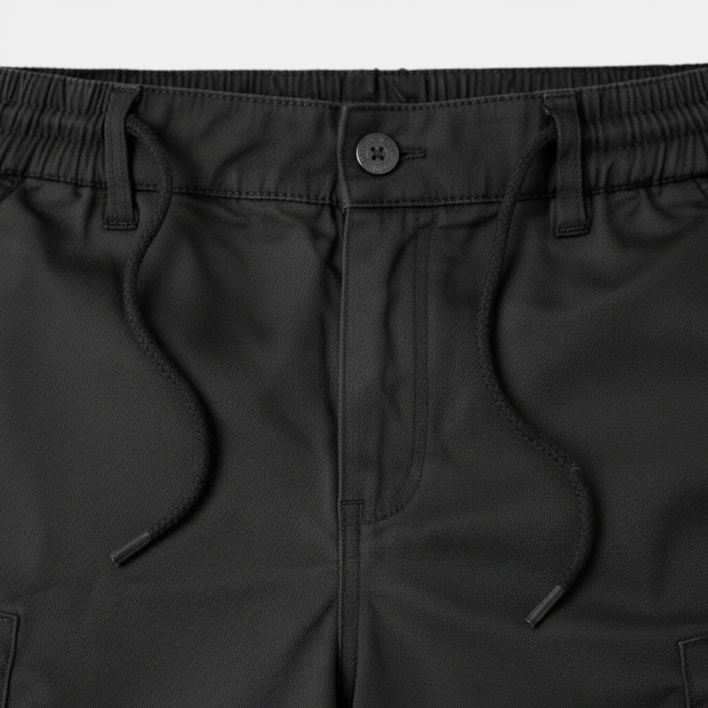 Cargo Jogger Pants Drawstring Tapered Fit for Men