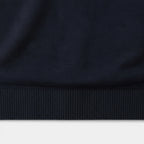 V-Neck Knit Sweater Vest Ribbed Trim Regular Fit for Men
