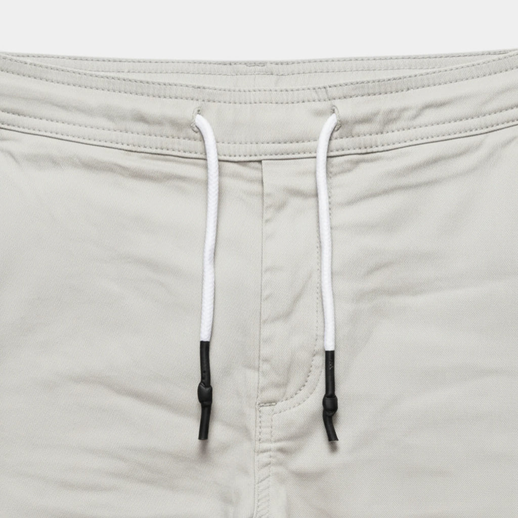 Cargo Shorts Twin Flap Pockets Drawstring Waist for Men
