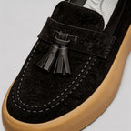 Tassel Penny Loafers Thick Sole Slip-On for Men