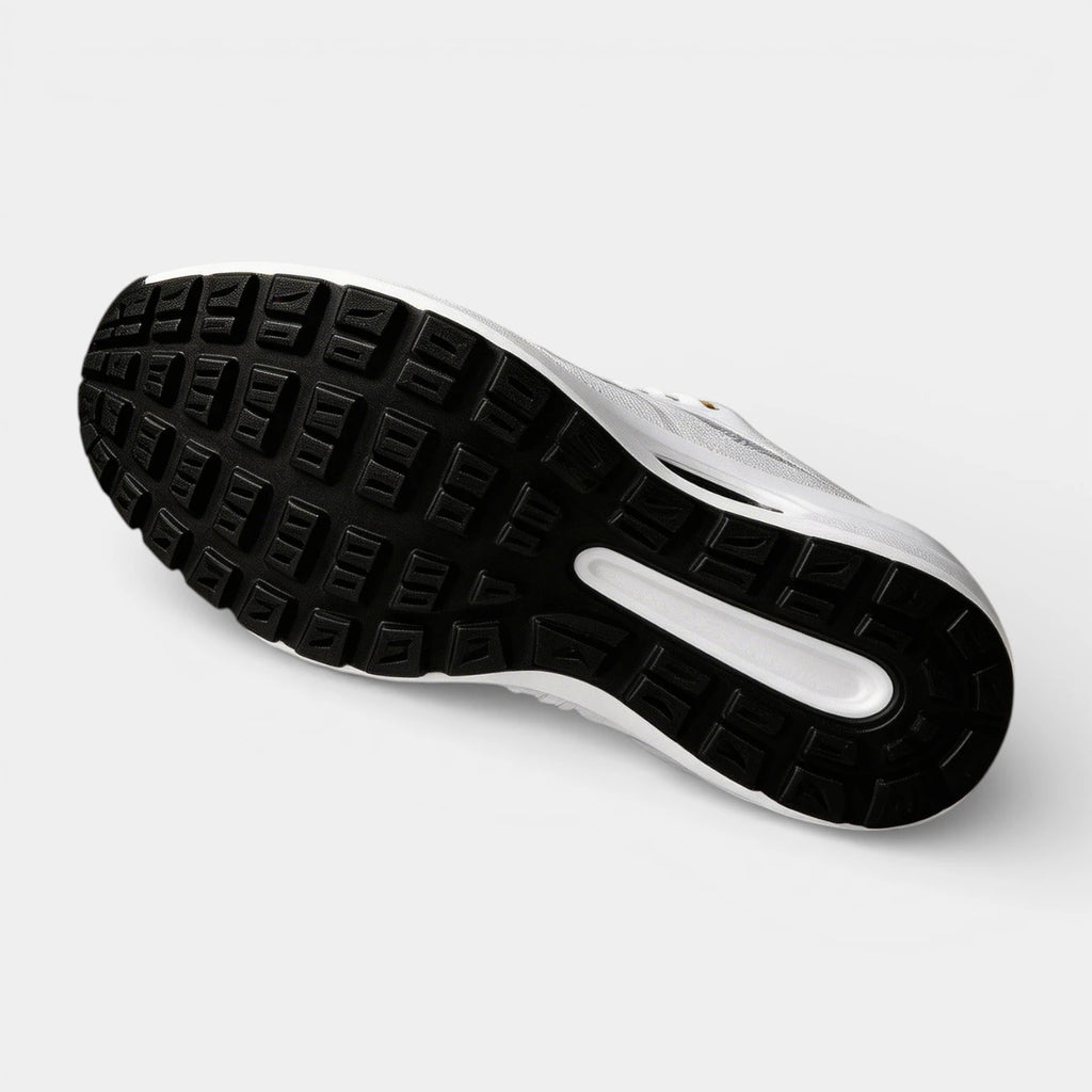 Lace-Up Running Sneakers Knit Upper Athletic for Men